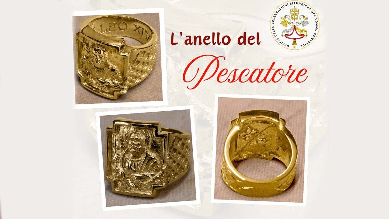 El Papa León XIV presentará mañana en San Pedro el anillo del pescador