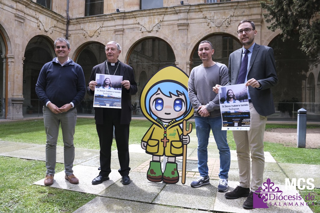 Más de mil escolares participarán en el musical Si Jesús hubiera tenido Instagram en Salamanca