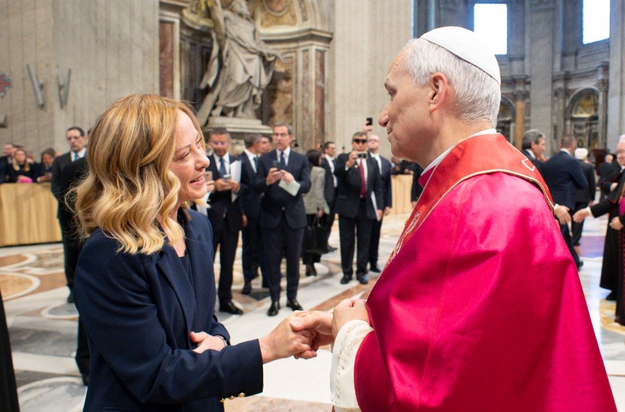 Meloni agradece al Papa por facilitar negociaciones en Ucrania