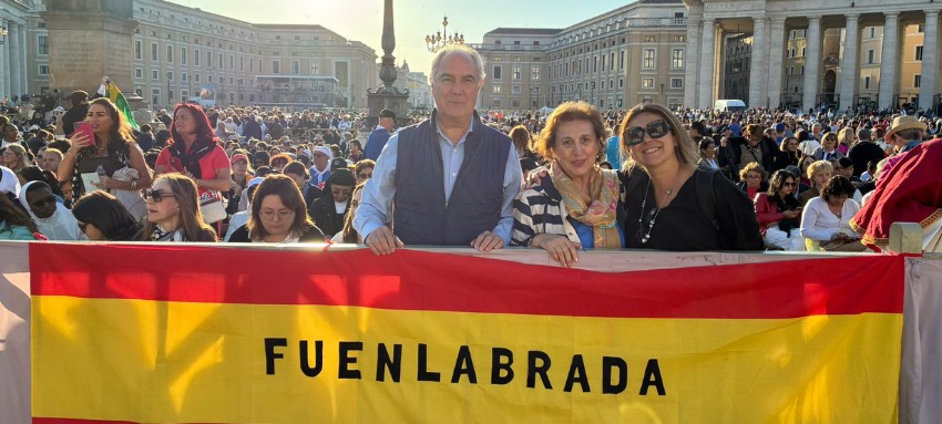 Fieles de Fuenlabrada destacan en el Jubileo de las Cofradías en Roma