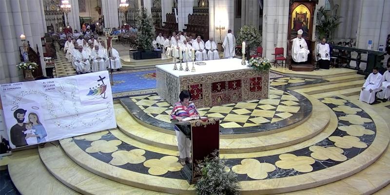 El cardenal José Cobo preside el Jubileo en la Almudena