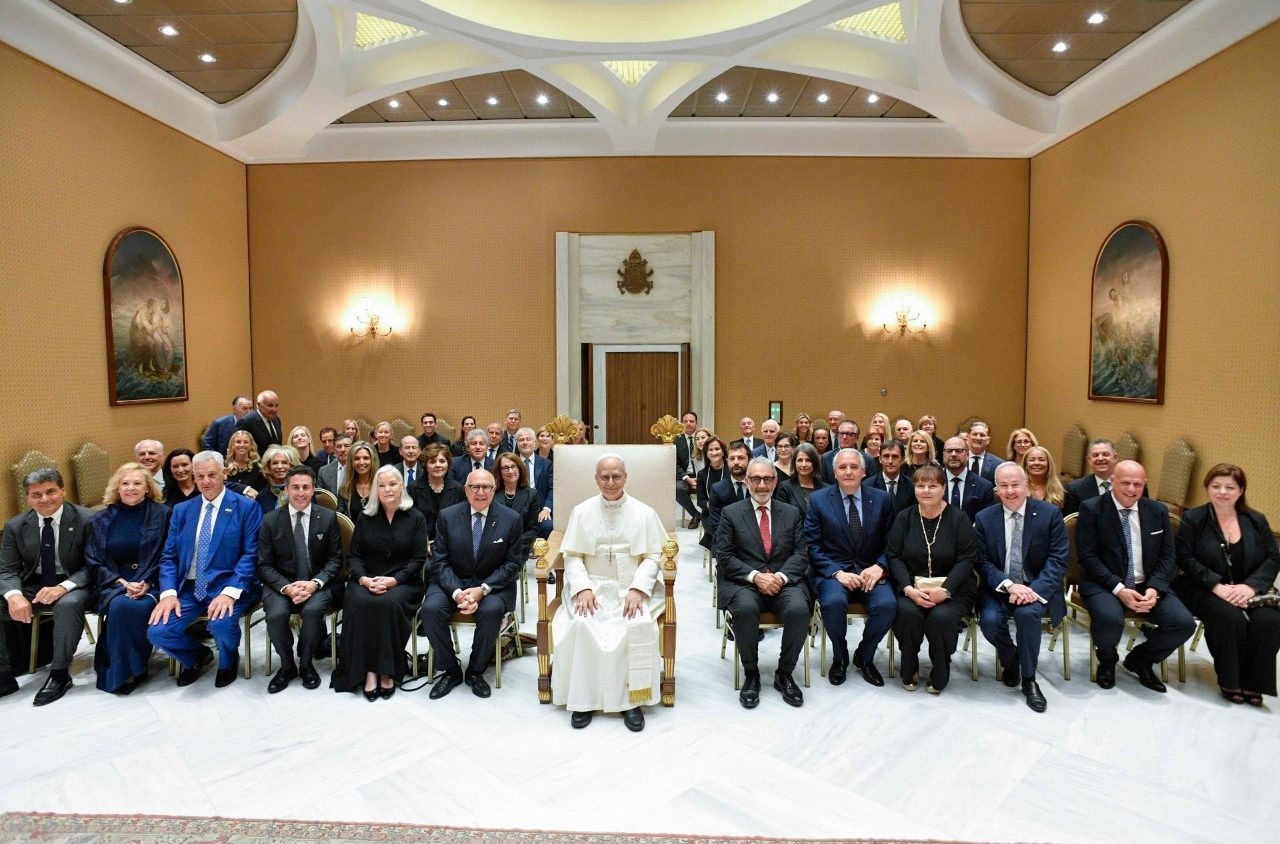 El Papa León XIV destaca la esperanza ante la Fundación Nacional Italoamericana