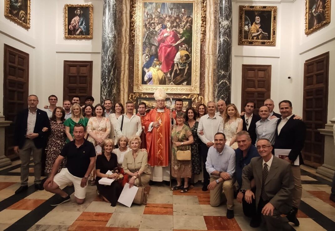 Mons. García Magán preside Pentecostés en la Catedral Primada de Toledo