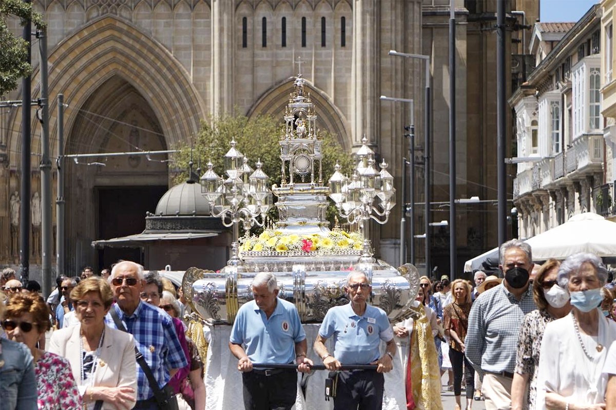 La Diócesis de Vitoria celebrará el Corpus Christi con misa y procesión
