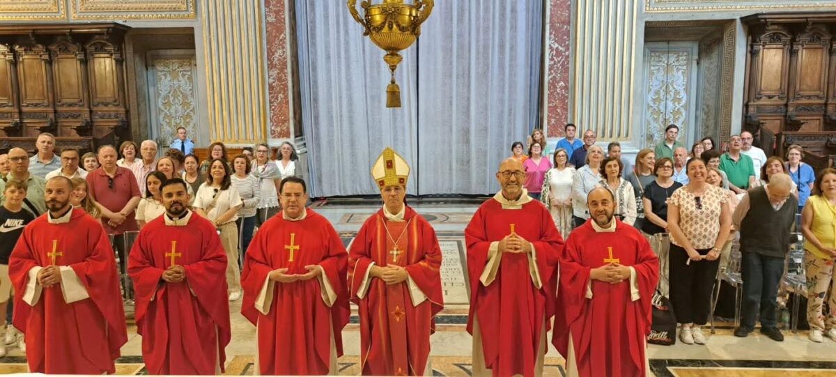 Miembros de los Cursillos de Cristiandad de Toledo asisten al jubileo en Roma