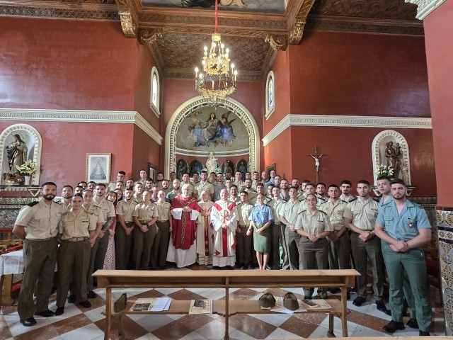 El vicario episcopal del Ejército de Tierra preside confirmaciones en Ronda