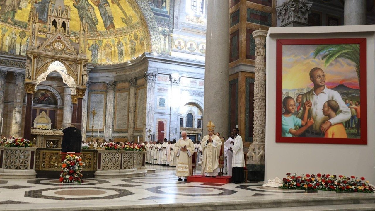 El cardenal Semeraro resalta a Floribert como símbolo de esperanza juvenil