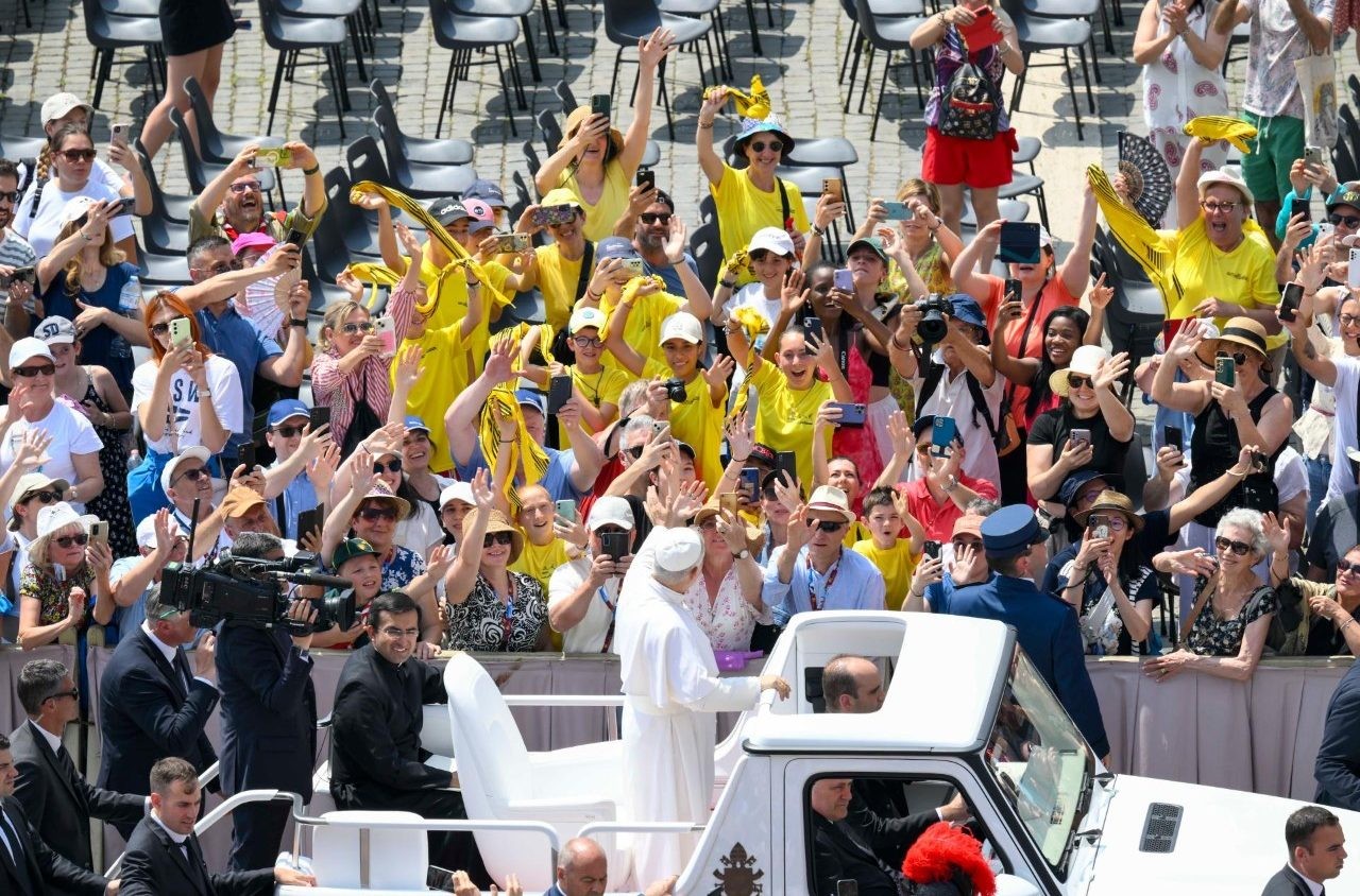 El Papa León XIV impulsa la paz en el Jubileo del Deporte