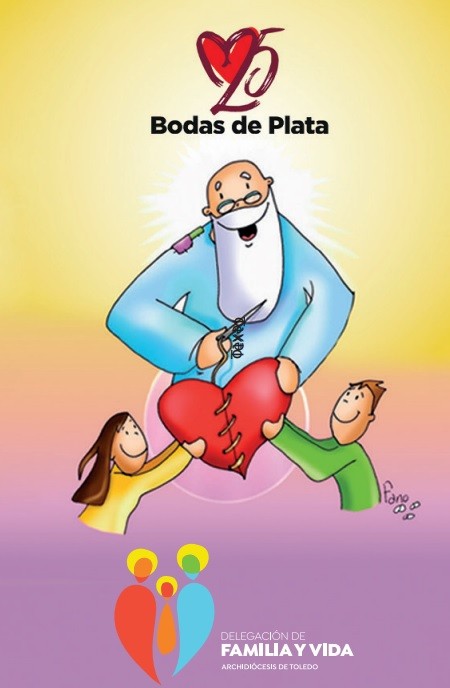 El arzobispo Cerro Chaves celebra bodas de plata de 75 matrimonios en Toledo