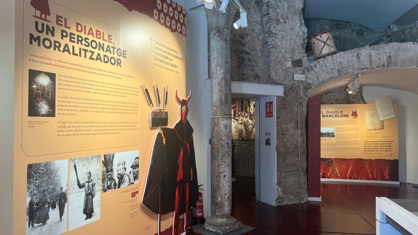 El Museo Diocesano inaugura una exposición sobre el ball de diables y el Corpus