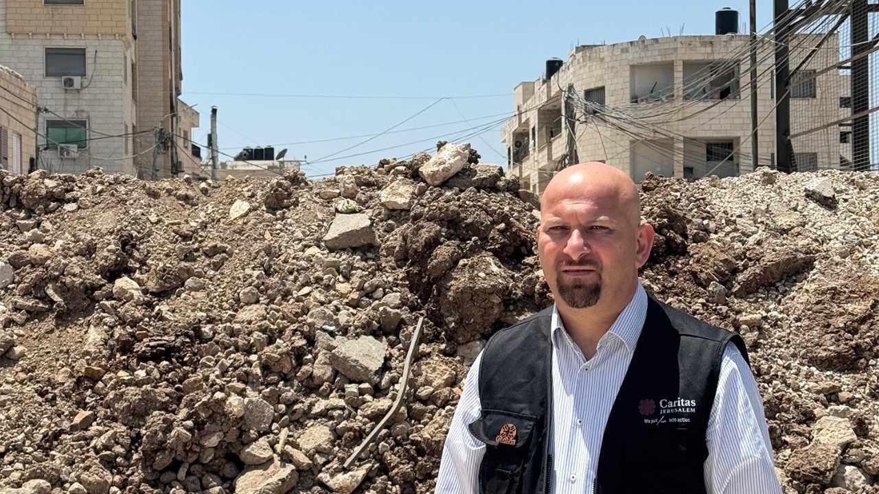 Cáritas Jerusalén enfrenta desafíos críticos en Gaza y en Cisjordania