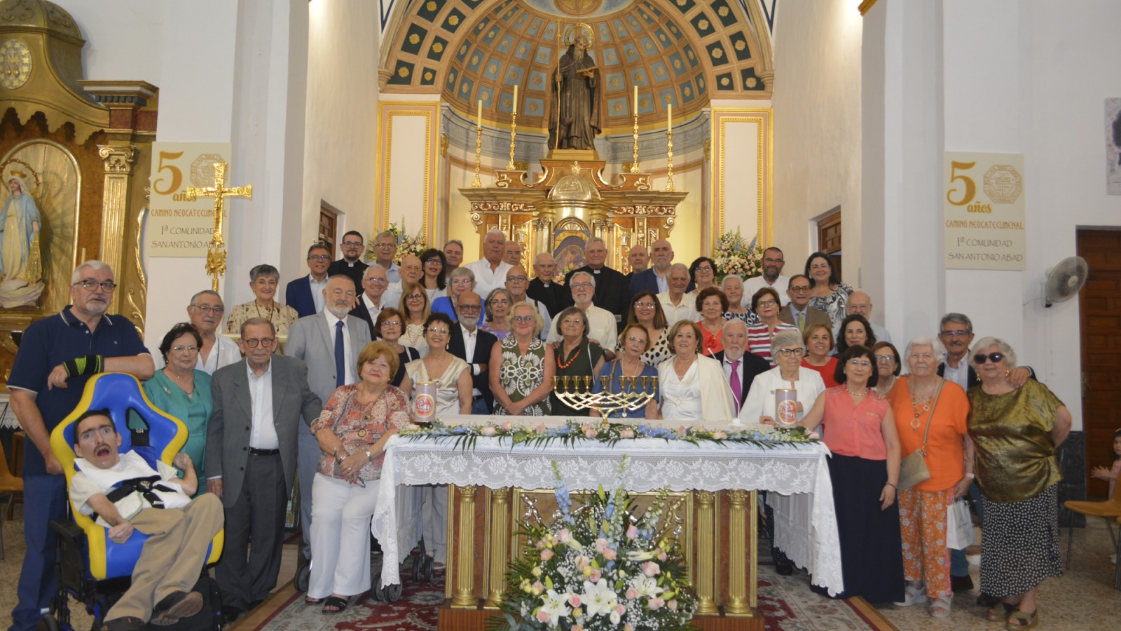 El obispo de Cartagena celebra el 50 aniversario del Camino Neocatecumenal
