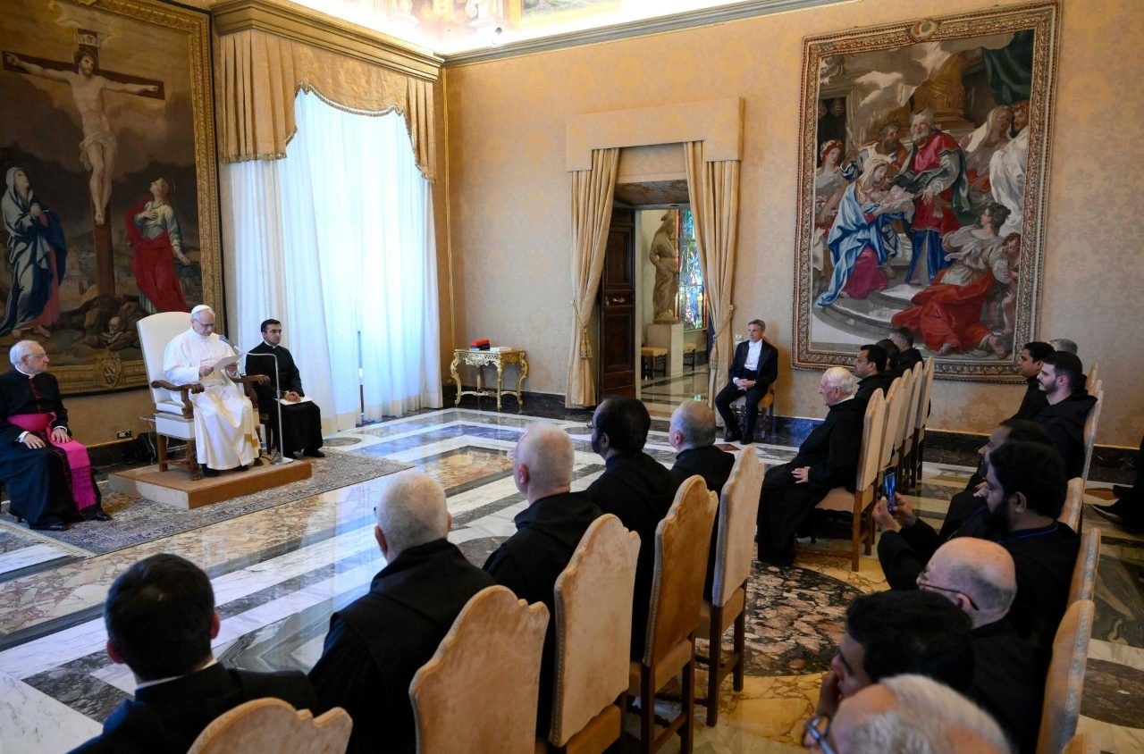 El Papa León XIV insta a la Congregación Vallombrosa a renovar la Iglesia con valentía