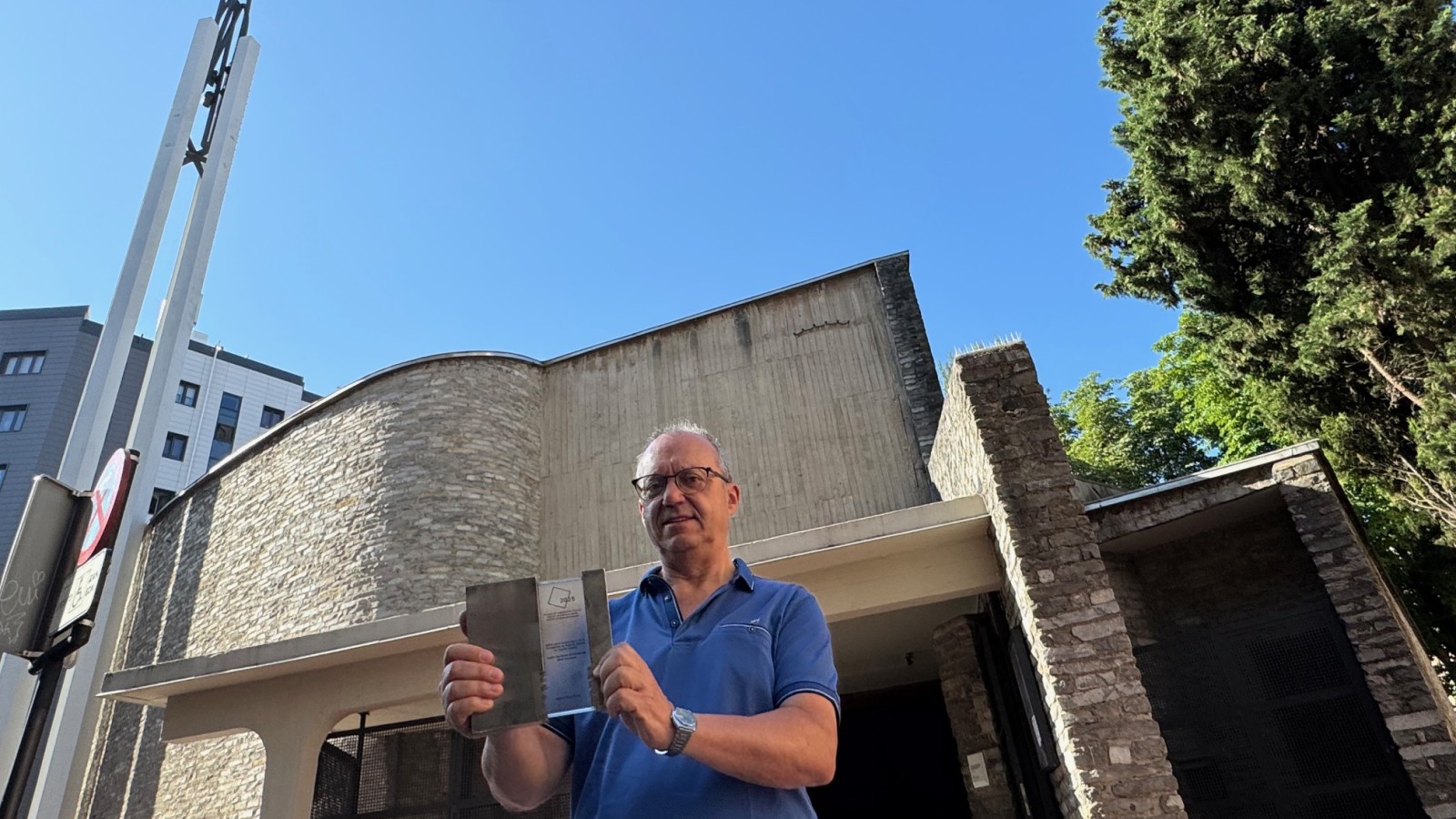 La parroquia de Vitoria recibe un premio por su innovador diseño arquitectónico

