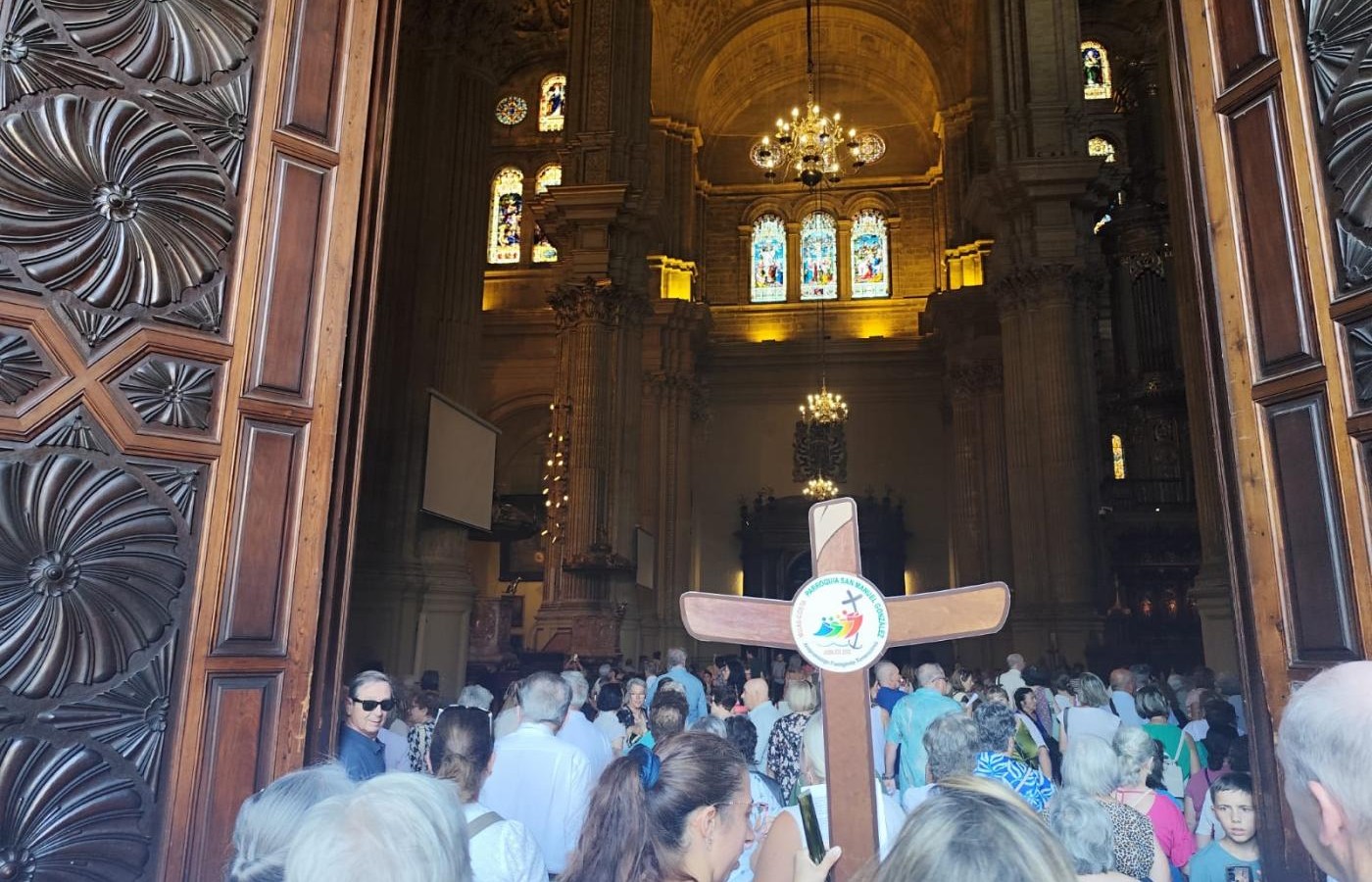 Los fieles de Fuengirola-Torremolinos y Archidona-Campillos celebran el Jubileo en la Catedral