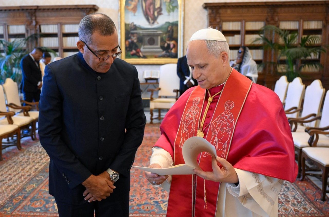 El Papa León XIV y Vila Nova refuerzan lazos en el Vaticano

