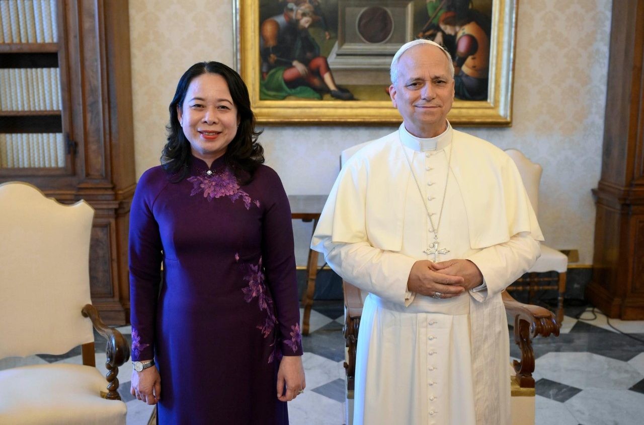 El Papa León XIV y Vo Thi Anh Xuan fortalecen los lazos entre el Vaticano y Vietnam


