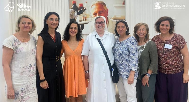 La Casa Santa Teresa y la Fundación Jérôme Lejeune firman un convenio de colaboración