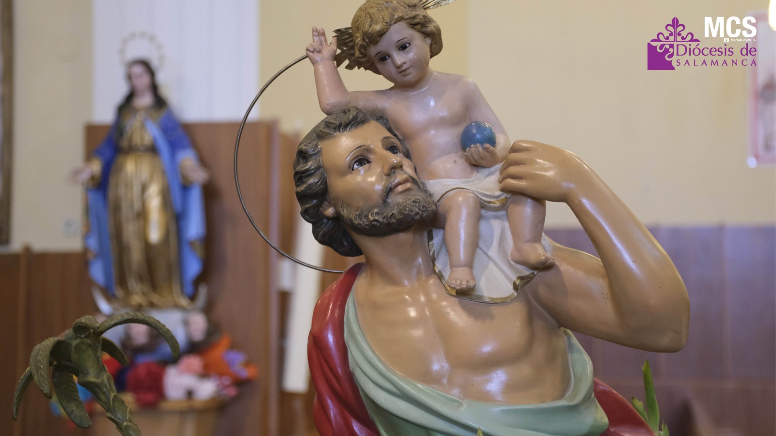 La Diócesis de Salamanca celebra a San Cristóbal con misas y procesiones

