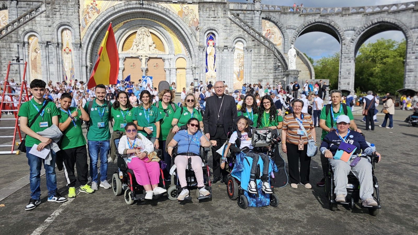 La Diócesis de Jaén inicia una peregrinación al Santuario de Lourdes con 240 fieles

