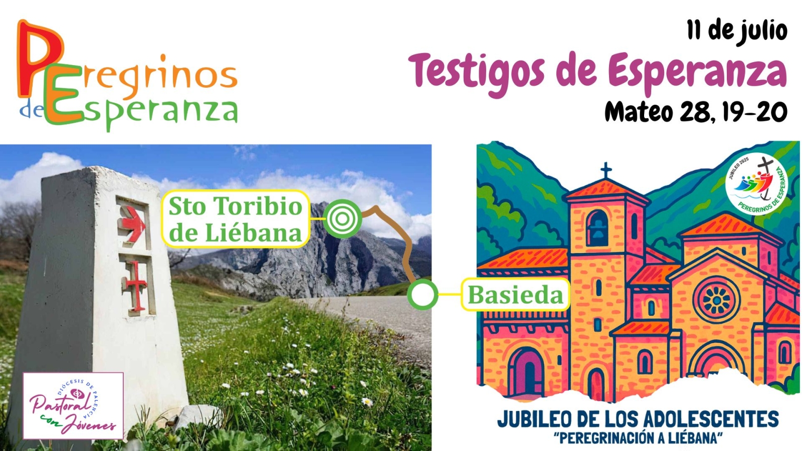 Los adolescentes culminan su peregrinación en el Monasterio de Santo Toribio de Liébana

