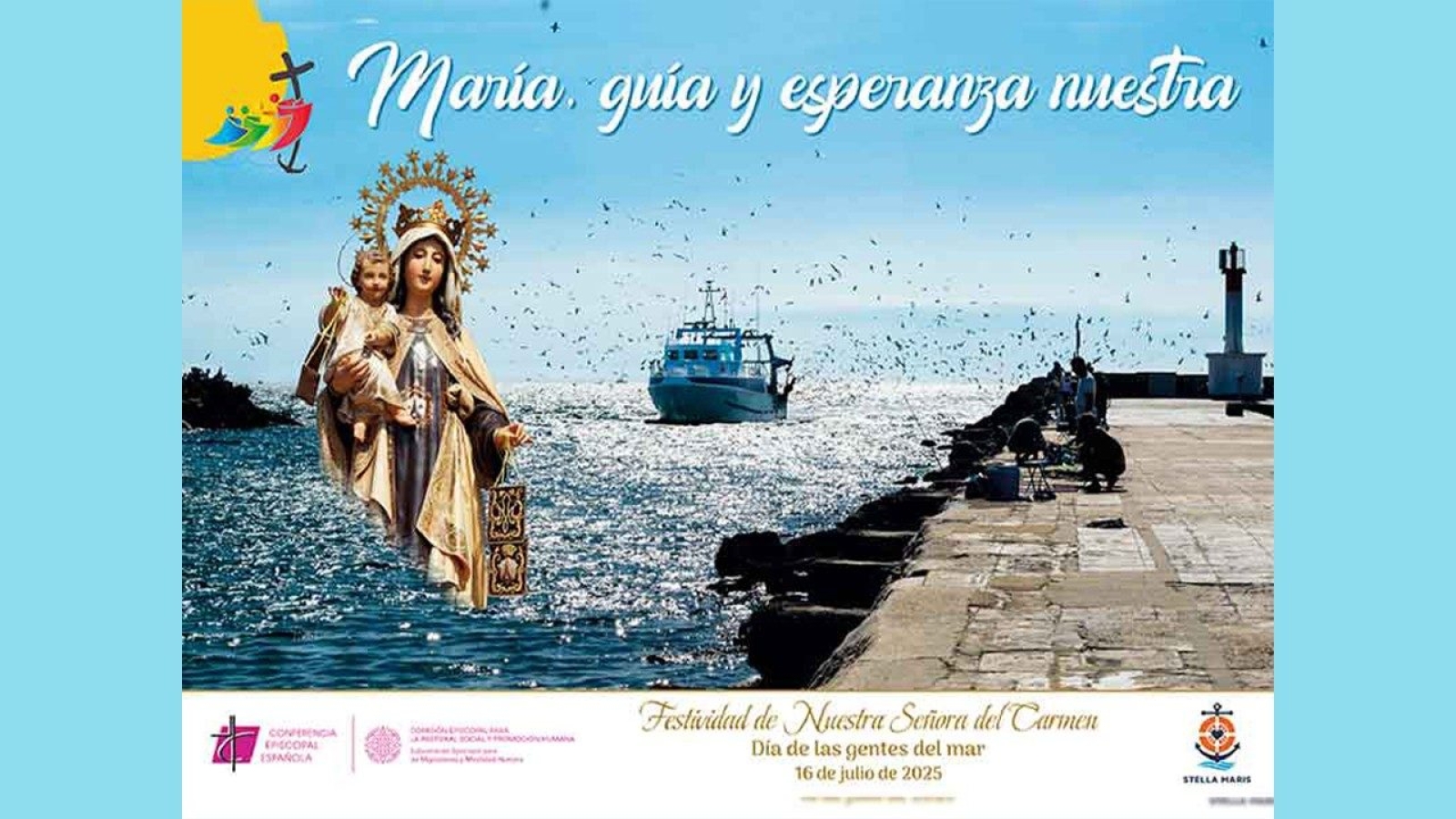 Los obispos de España resaltan el Jubileo del Papa León XIV en la festividad del Carmen

