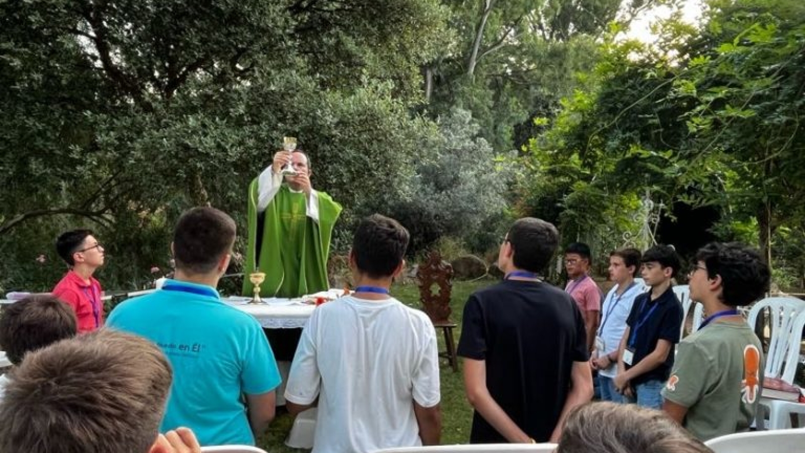 El Seminario Menor en Familia organiza un campamento de monaguillos en Monesterio

