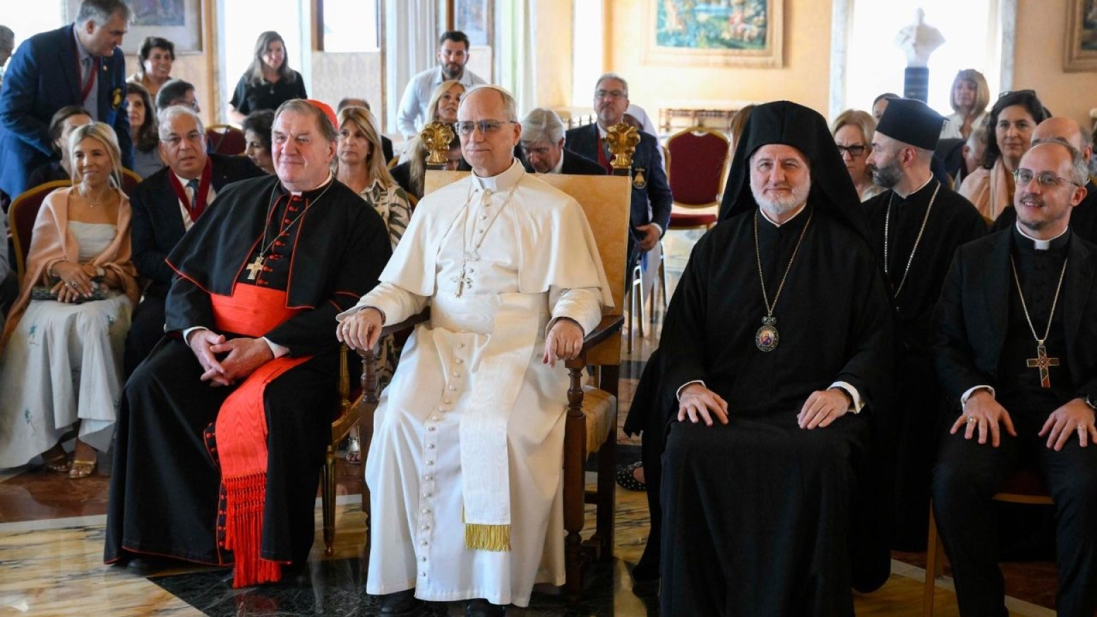 El Papa León XIV impulsa la unidad cristiana en Castel Gandolfo

