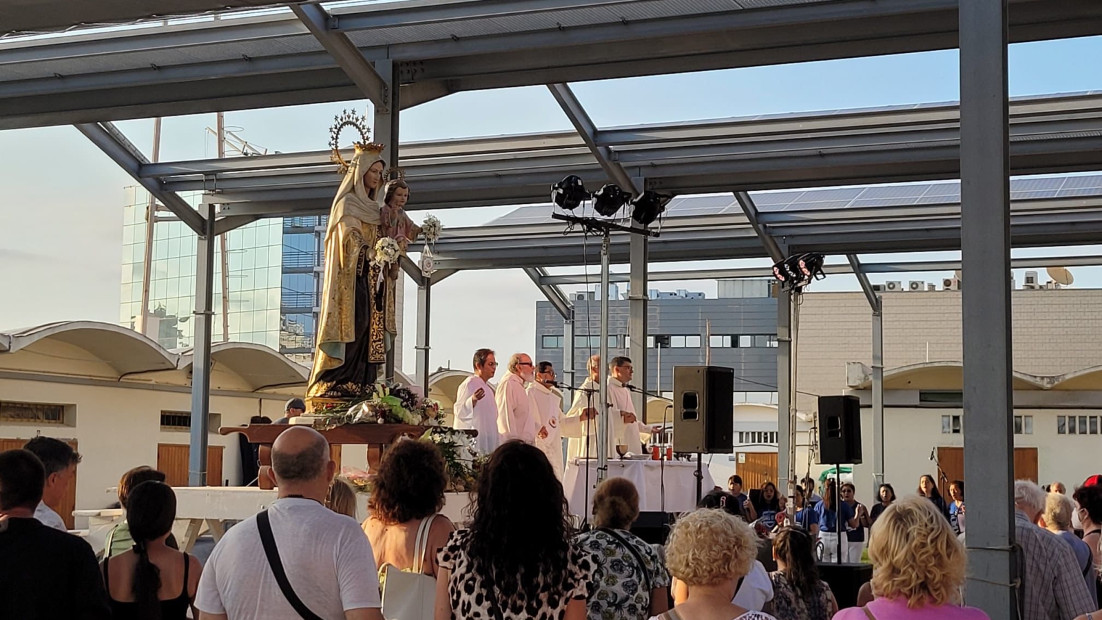 El Puerto de Barcelona celebra con devoción la festividad de la Virgen del Carmen

