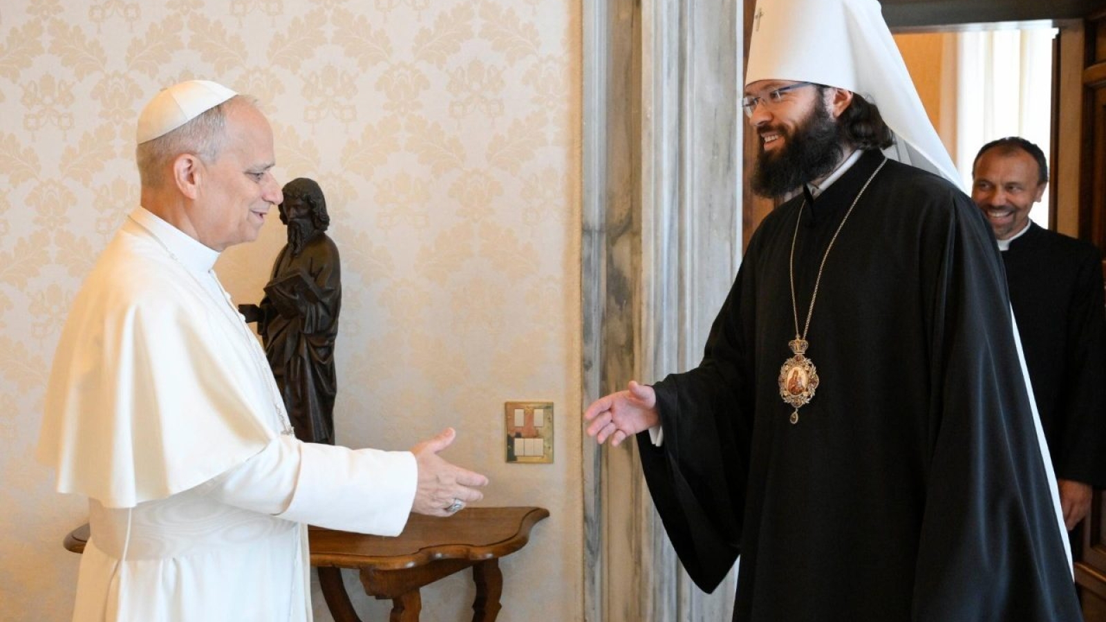 El Papa León XIV y el metropolita Antoni dialogan en el Vaticano sobre la cooperación

