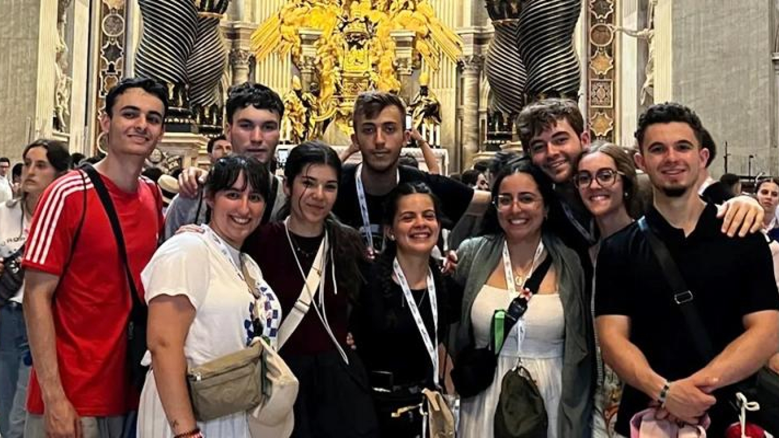 Jóvenes de Madrid participan en el Jubileo de los Jóvenes en Roma

