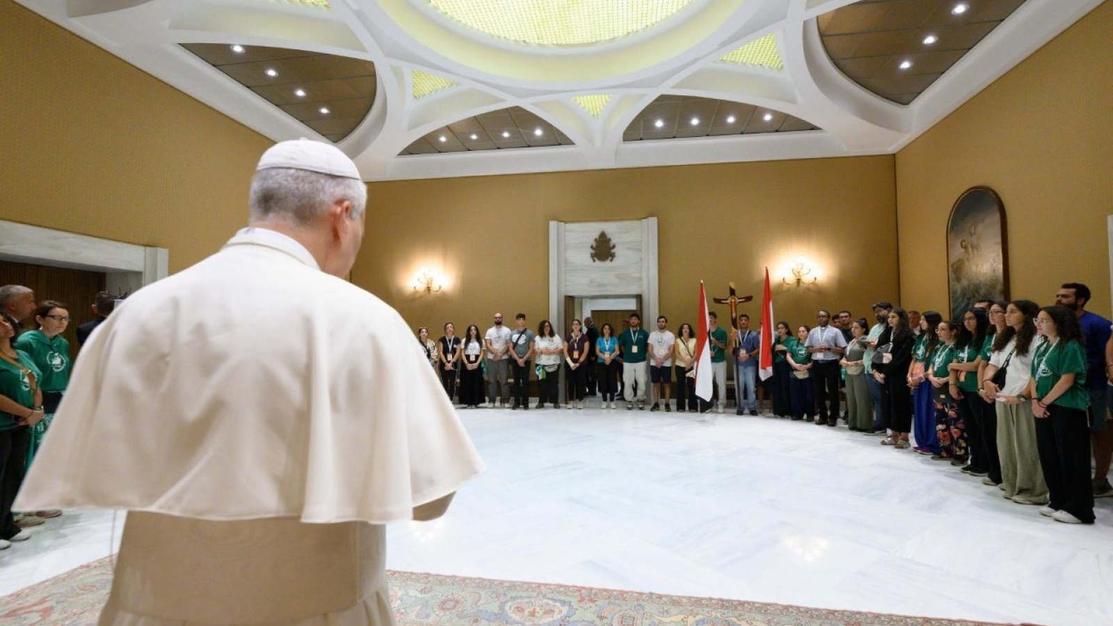El Papa León XIV ofrece consuelo a jóvenes egipcios tras la pérdida de Pascale Rafic

