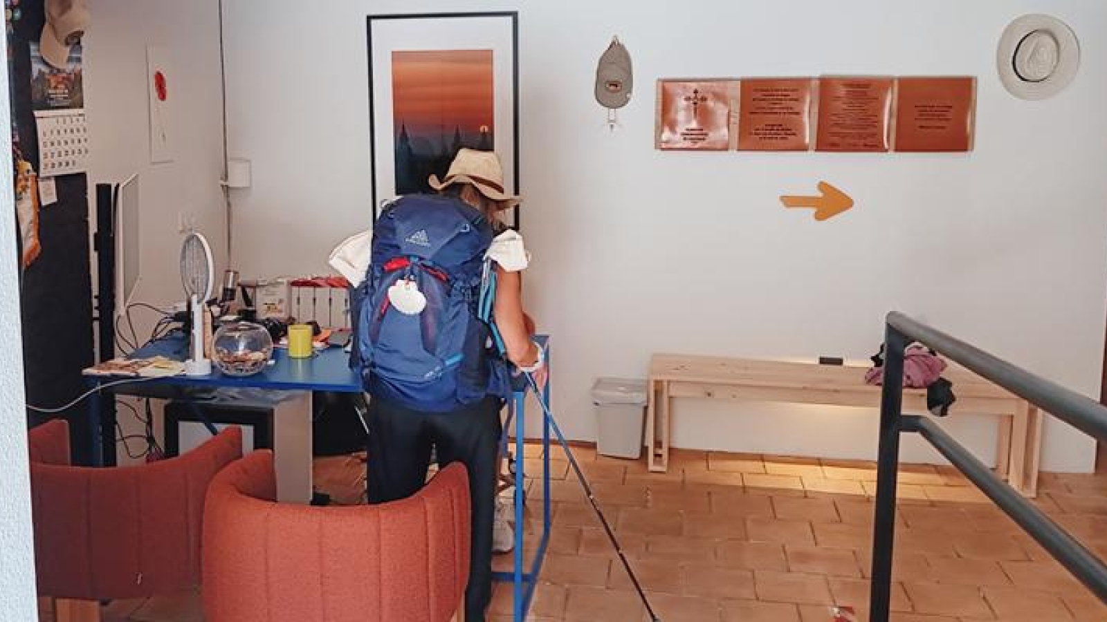 El albergue de las Comendadoras en Madrid recibe peregrinos de 192 países

