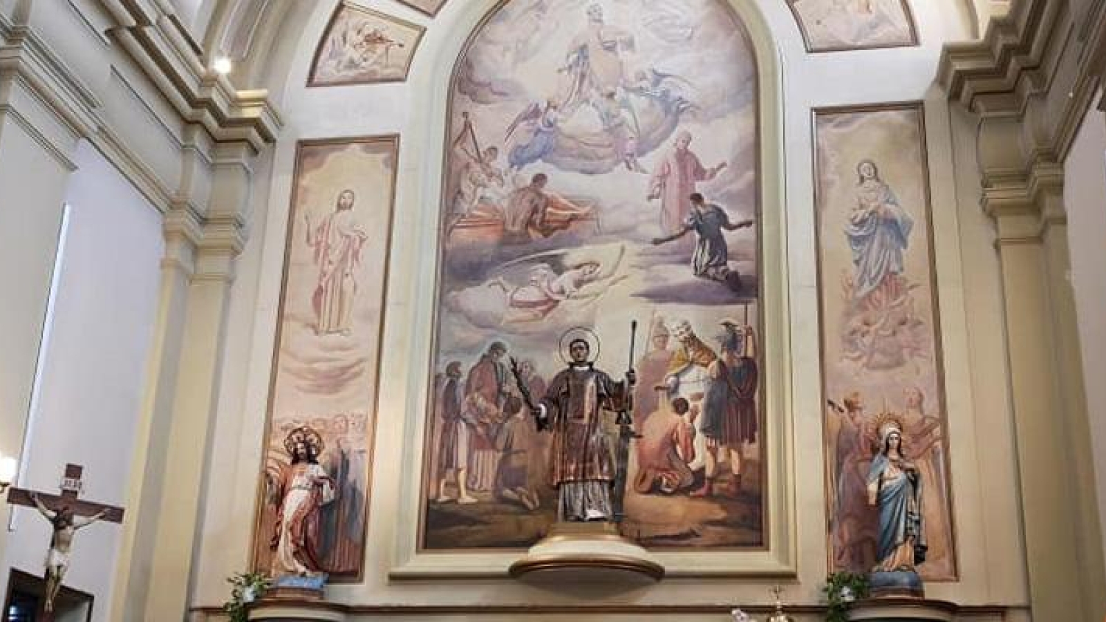 San Lorenzo es honrado en Lavapiés con misas y procesión solemne

