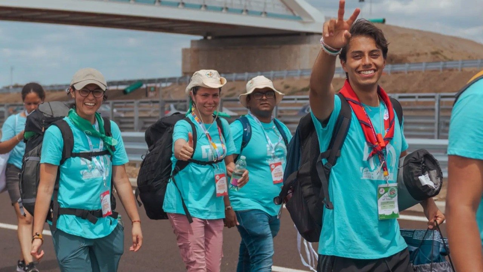 Jóvenes de todo el mundo se reúnen en un evento de fe en Nueva York