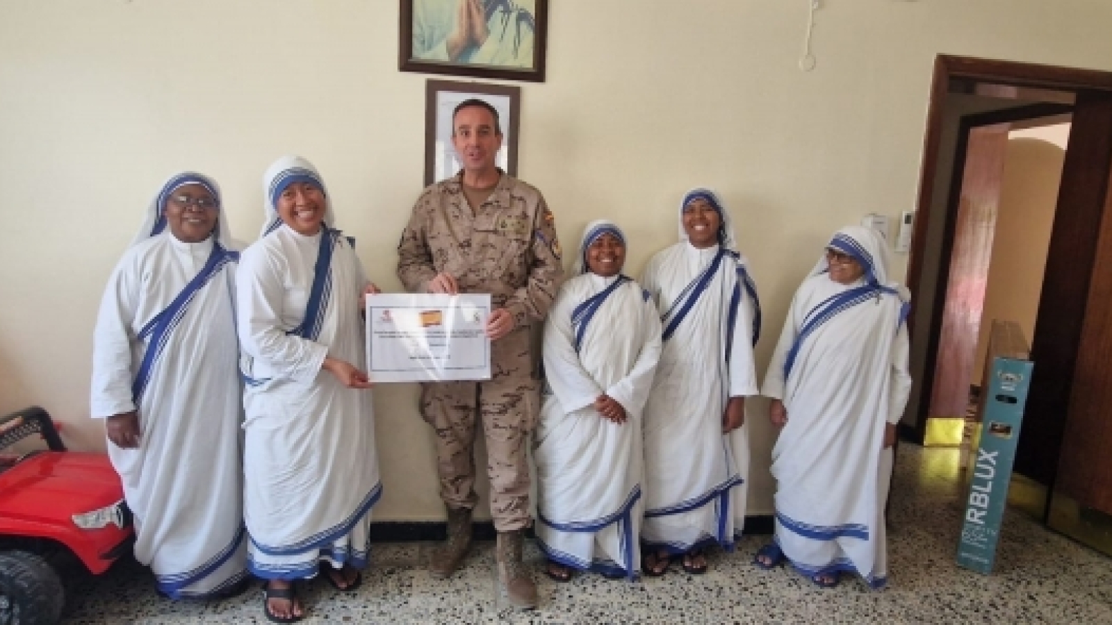Cáritas Parroquial Castrense respalda a Misioneras de la Caridad en Bagdad
