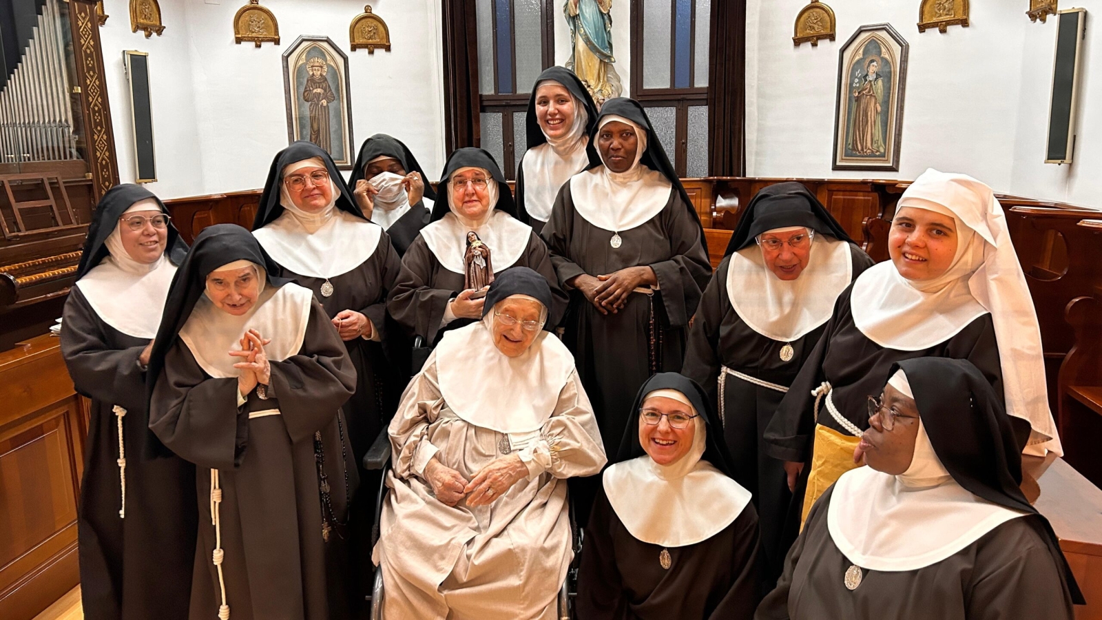 Los fieles de Monzón y alrededores celebran la fiesta de Santa Clara