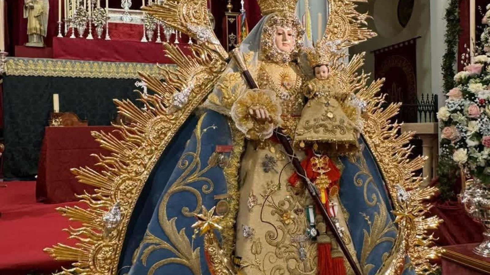 La Cofradía de Alharilla conmemora el aniversario de su coronación canónica