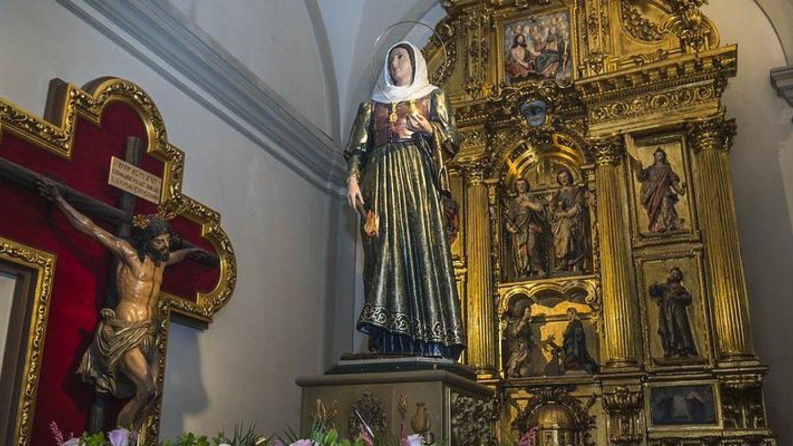 La Real Colegiata de San Isidro celebra un triduo en honor a Santa María de la Cabeza