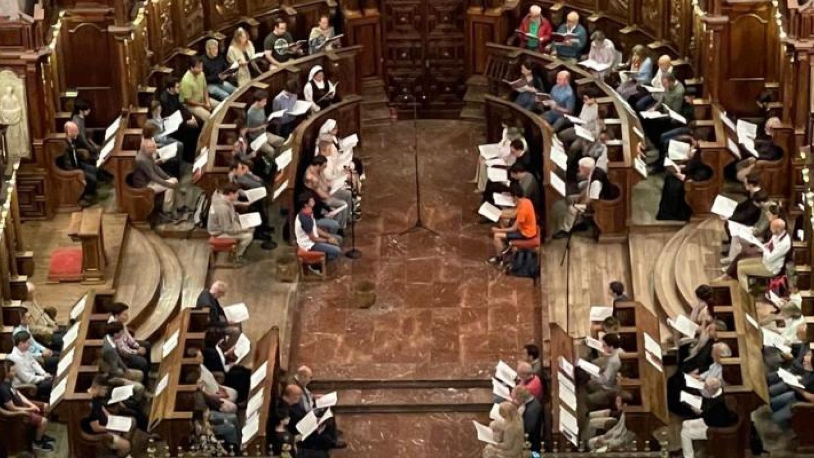 Fray Joel Schmidt encabeza la XLVI Semana de Estudios Gregorianos en la Abadía de la Santa Cruz