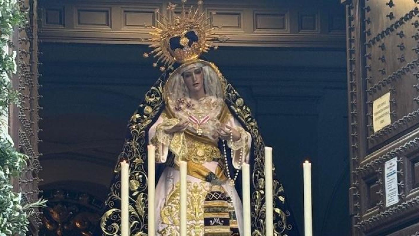 La Hermandad de Jesús el Pobre celebra el Dulce Nombre de María en Madrid