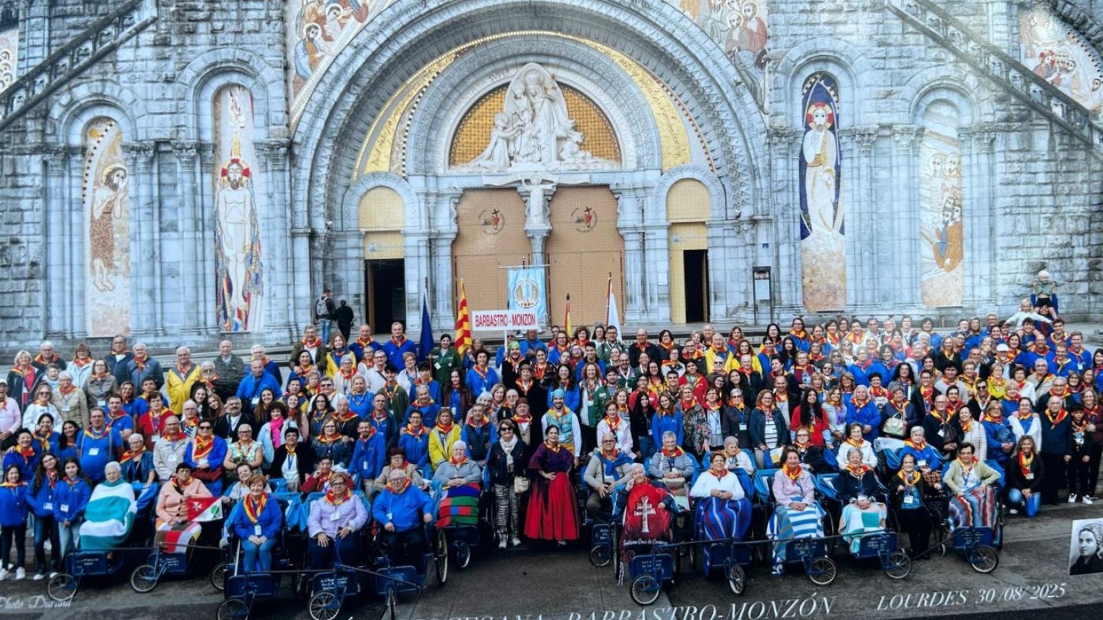 La Diócesis de Barbastro-Monzón concluye la XXVIII Peregrinación a Lourdes