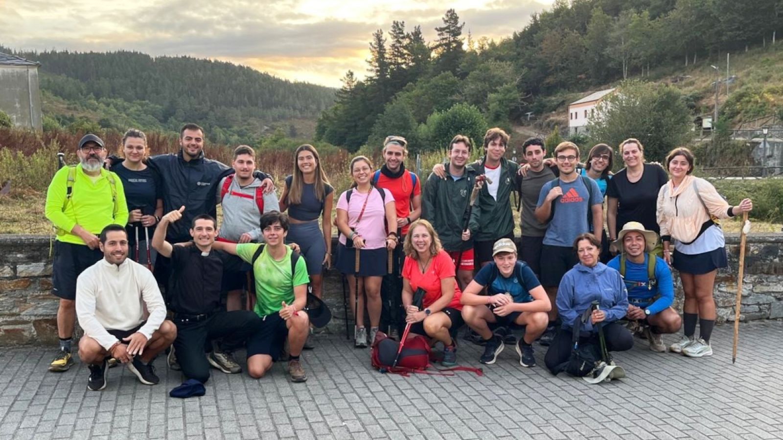 Peregrinos de la Diócesis de Cartagena completan el Camino de Santiago