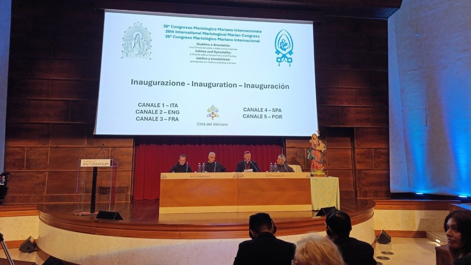 El Congreso Mariológico en Roma reúne a 600 expertos internacionales