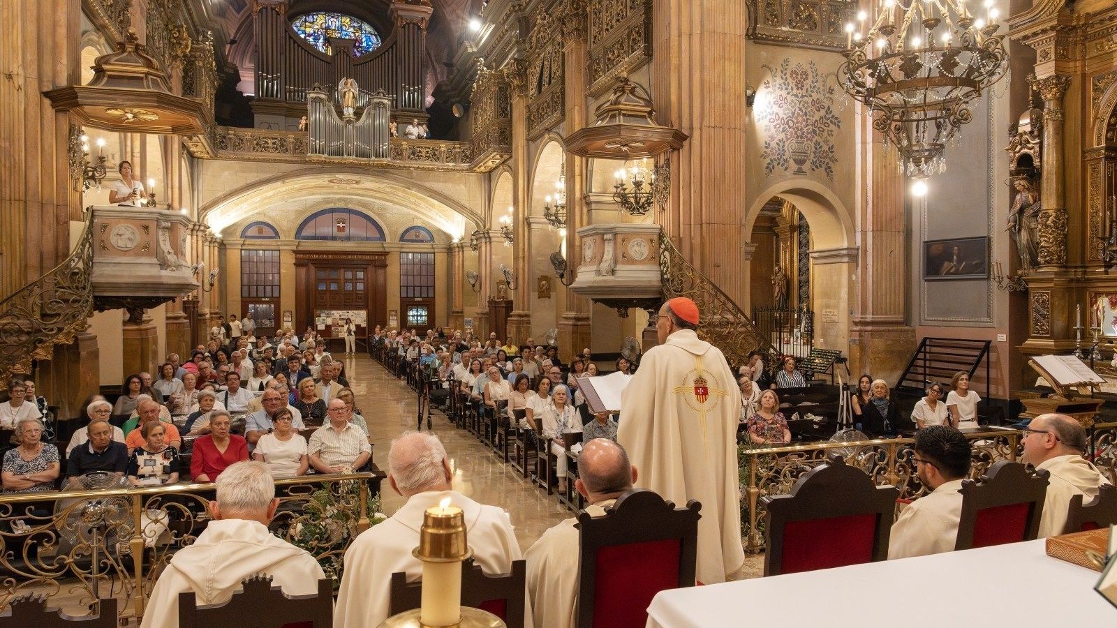 Barcelona celebra los 250 años de la Basílica de la Merced con misa solemne