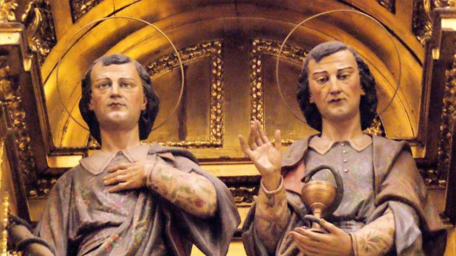 La Real Colegiata de San Isidro celebra a los santos Cosme y Damián