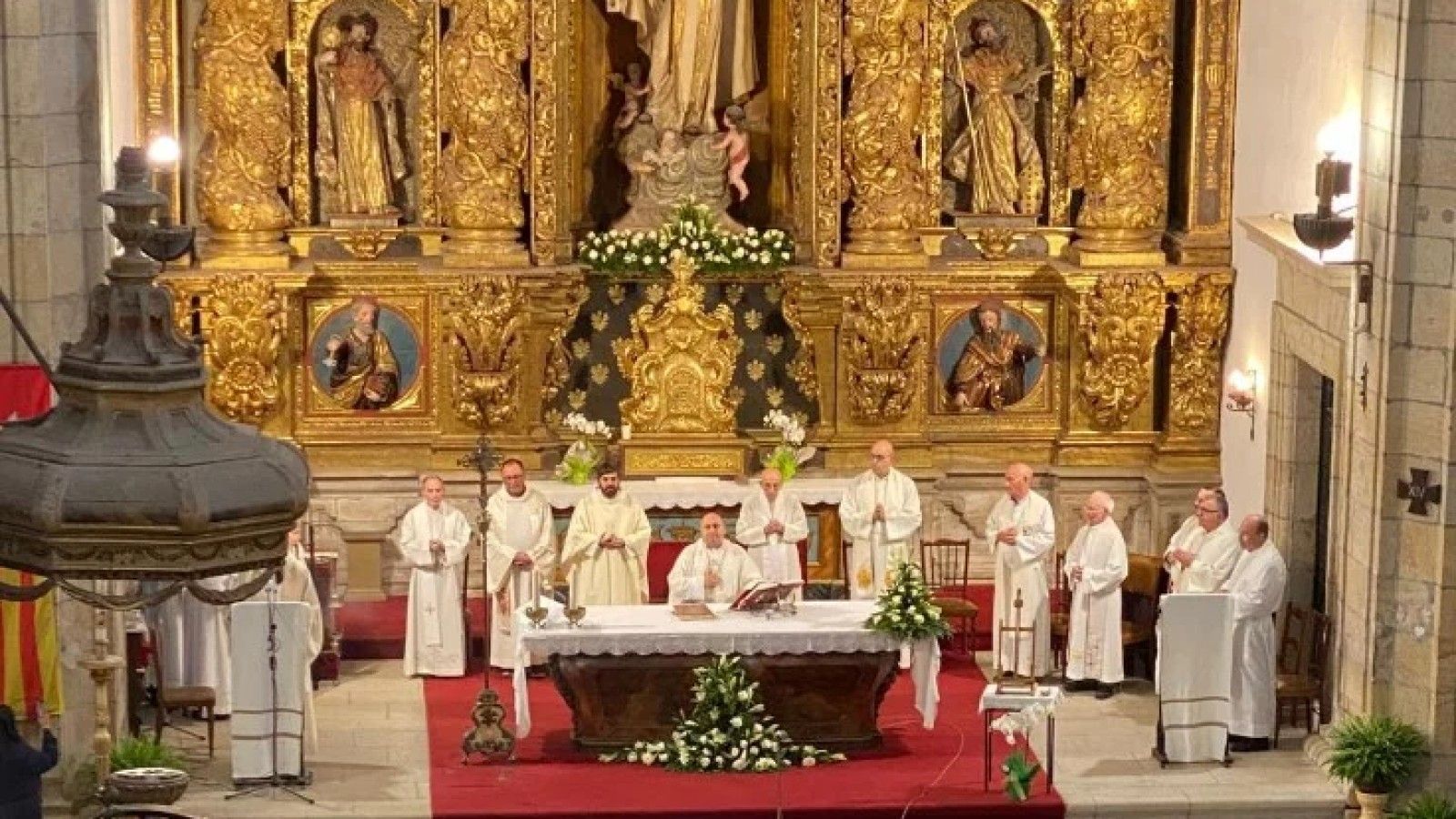 El arzobispo de Santiago preside la toma de posesión de fray Tomás García