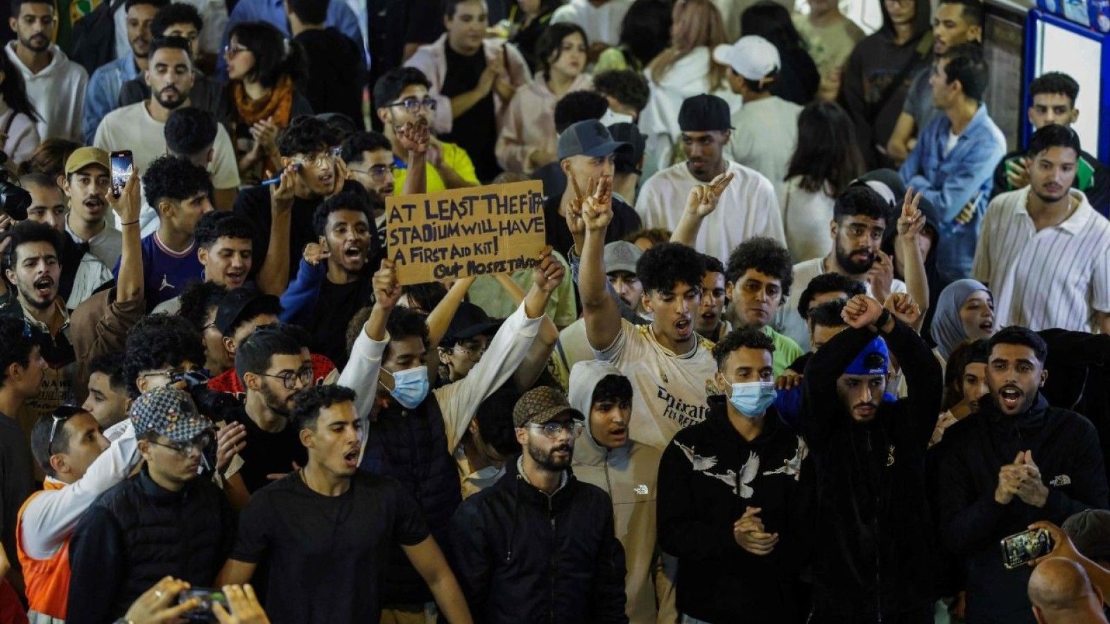 Las protestas en Marruecos reclaman justicia social y mejoras en la salud