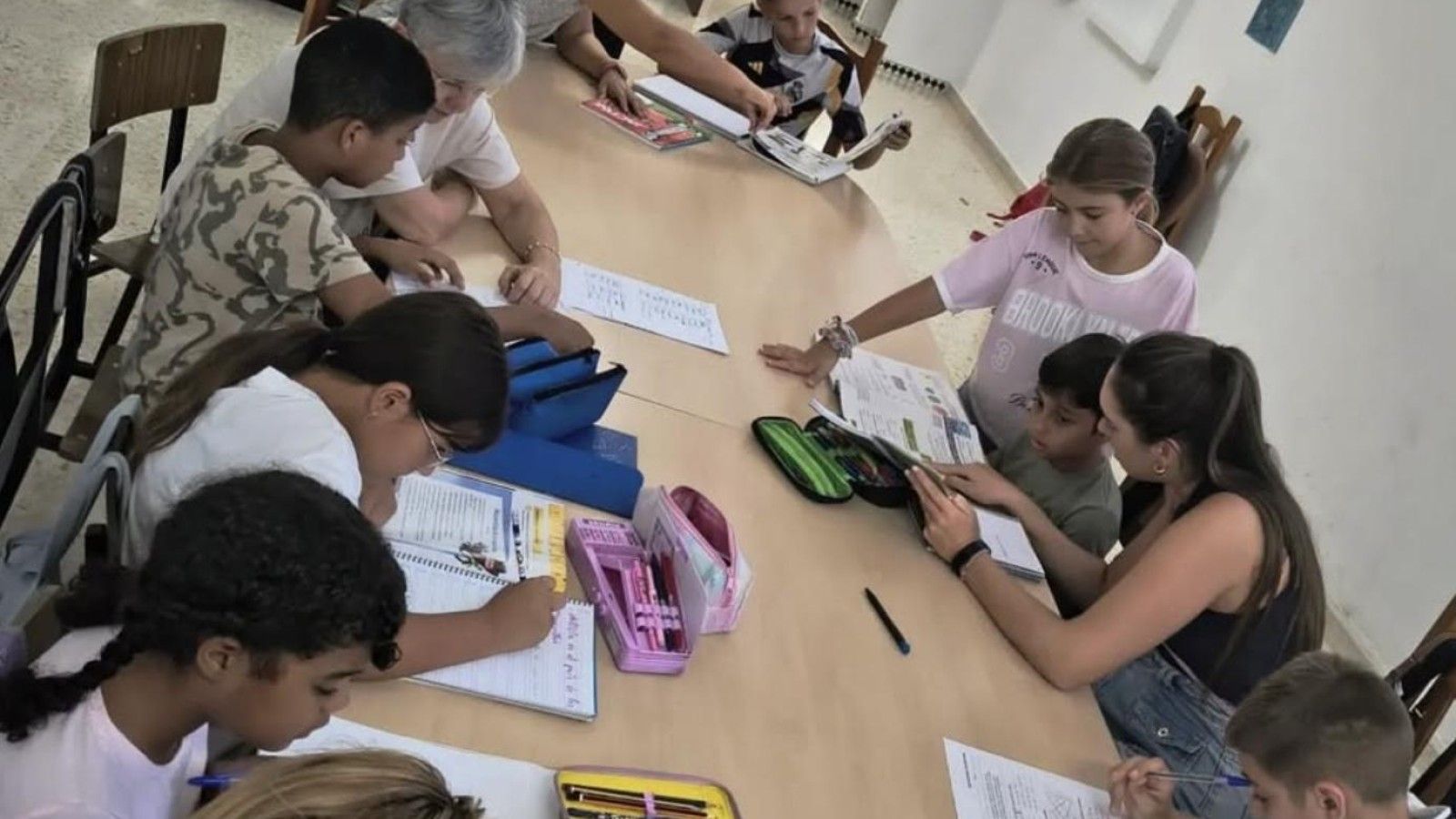La Pastoral Gitana de Málaga retoma el programa de refuerzo escolar