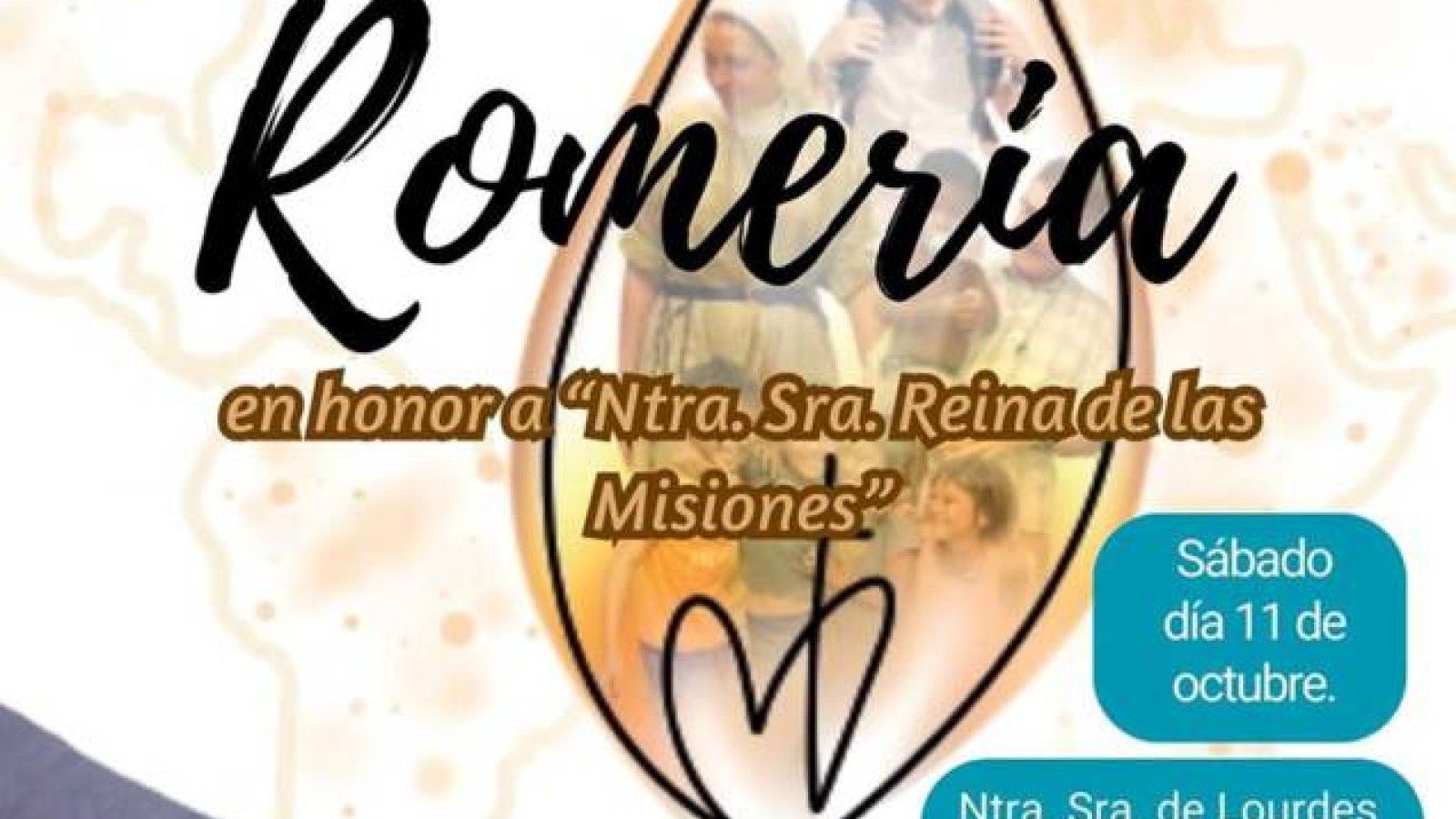 La delegación de Misiones de Tui-Vigo organiza una romería el 11 de octubre
